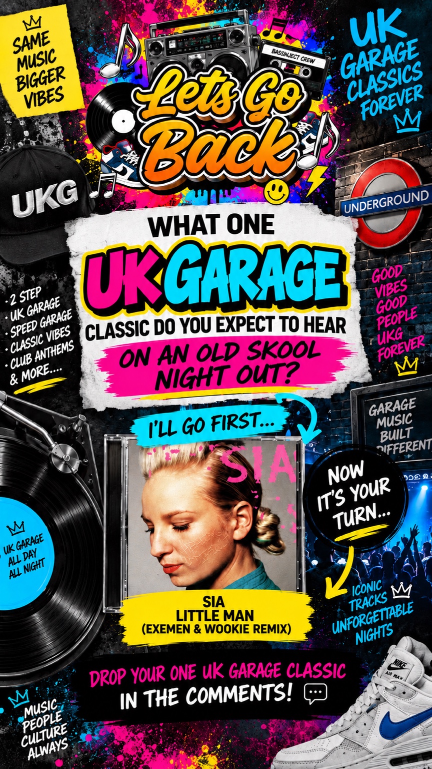 UK Garage story featuring Sia and Wookie