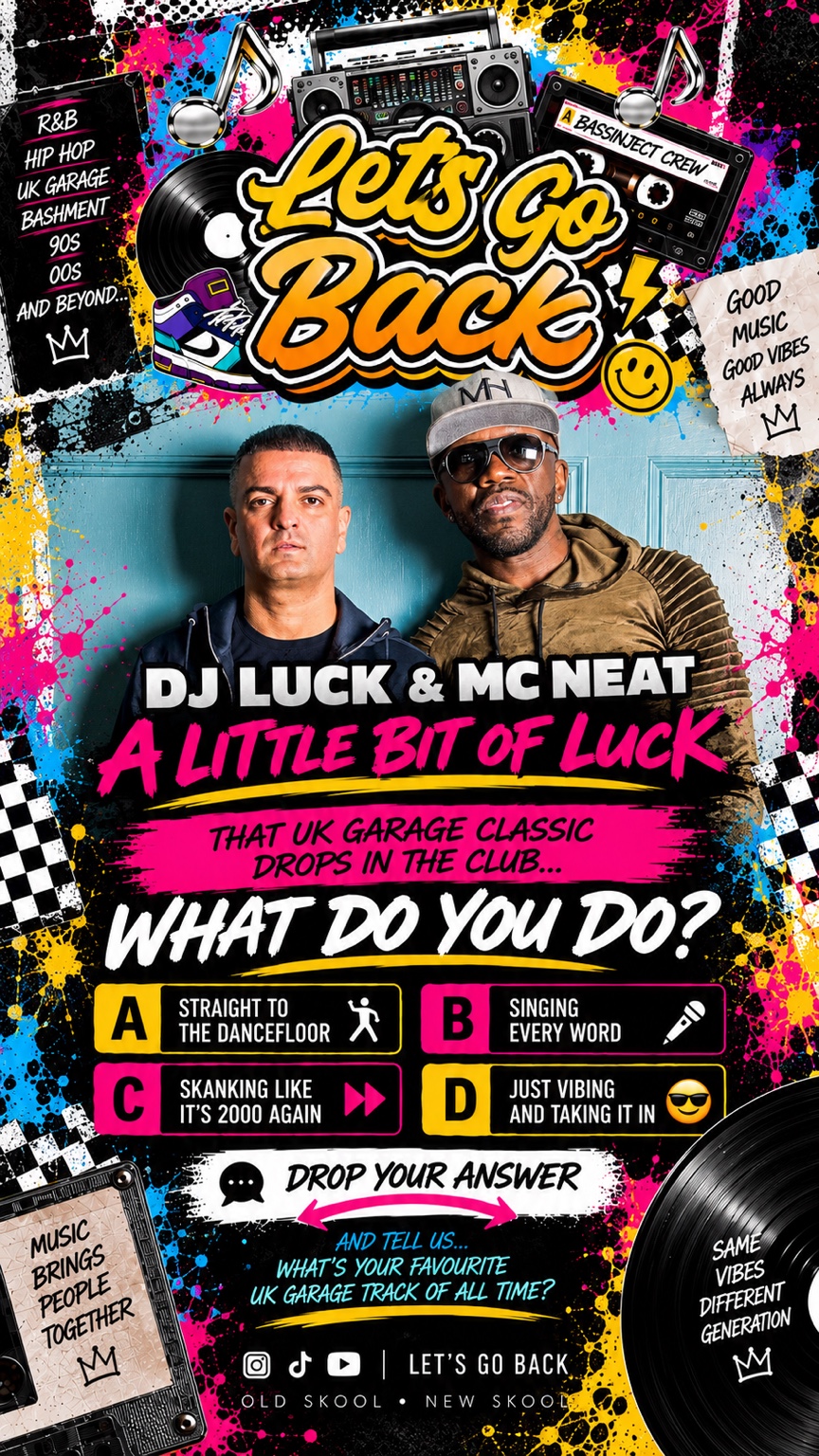 DJ Luck and MC Neat artist moment
